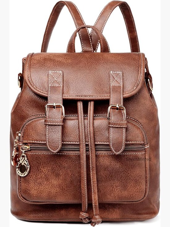 Mini Backpack Purse for Women Vegan Leather Small Backpack Lightweight Travel main image 7